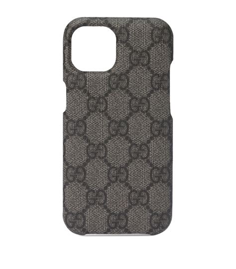 Mens Gucci grey Ophidia GG iPhone 15 Phone Case 